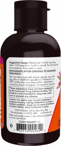 NOW® Foods B-12 Liquid Perspective: left