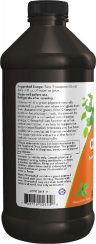 NOW® Liquid Chlorophyll Perspective: left
