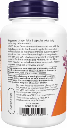 NOW Super Colostrum Perspective: left