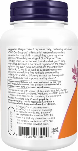 NOW® Foods Ocu Support™ Perspective: left