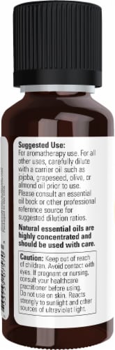 NOW® 100% Pure Orange Essential Oil Perspective: left