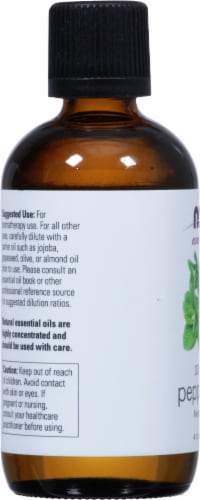 NOW® Essential Oils Peppermint Perspective: left