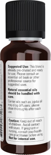 NOW® Essential Oils Vanilla in Jojoba Oil Perspective: left