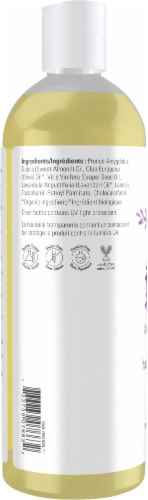 NOW®   Lavender Almond Massage Oil Perspective: left