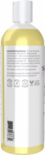 NOW® Lavender Almond Massage Oil Perspective: left