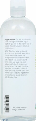 NOW® Vegetable Glycerine Lotion Perspective: left