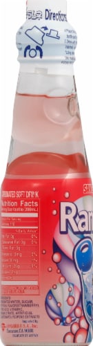 Ramune Strawberry Japanese Soda Perspective: left