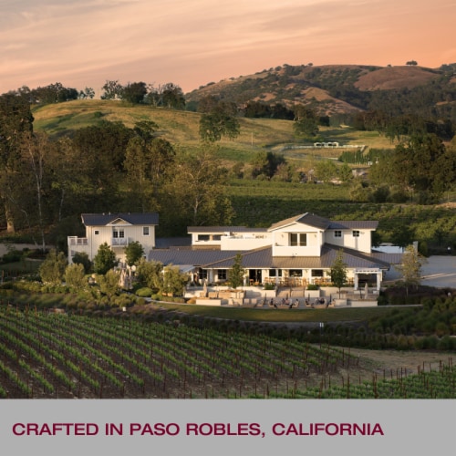 JUSTIN ISOSCELES Paso Robles Red Wine Blend Perspective: left