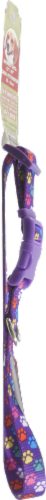 Alliance Purple Paws Small/Medium Dog Collar Perspective: left