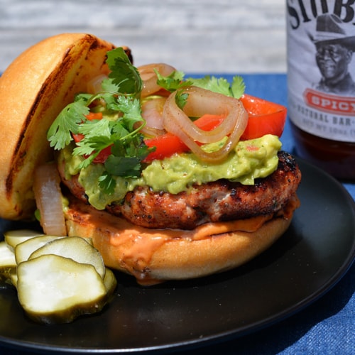 Stubb's® Spicy Bar-B-Q Sauce Perspective: left
