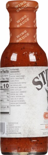 Stubb's® Wicked Habanero Original Chicken Wing Sauce Perspective: left