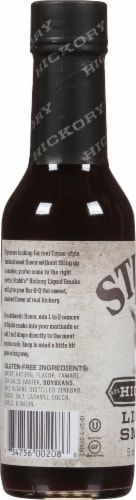 Stubb's Hickory Liquid Smoke Sauce Perspective: left