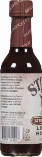 Stubb's® Mesquite Liquid Smoke Steak Sauce Perspective: left