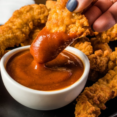 Stubb's Simply Sweet Reduced Sugar BBQ Sauce Perspective: left
