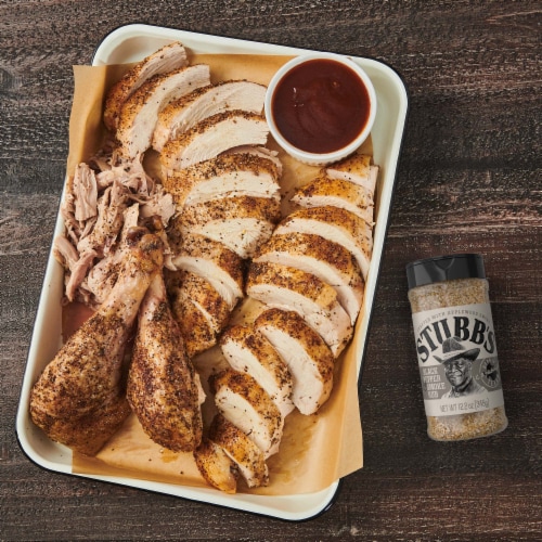 Stubb's Black Pepper & Smoke Rub Perspective: left