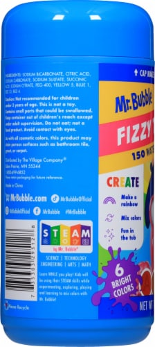 Mr. Bubble® Fizzy Tub Water Coloring Tablets, 150 ct - Ralphs