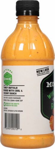 Moore's Creamy Ranch Buffalo Wing Sauce Perspective: left
