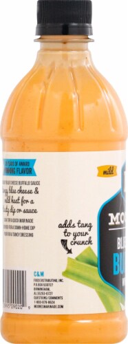 Moore's Blue Cheese Buffalo Wing Sauce Perspective: left