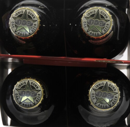 Innis & Gunn Rum Cask Oak Aged Beer Perspective: left