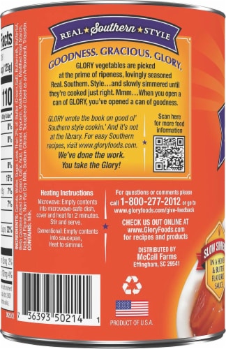 Glory Foods® Honey Carrots Perspective: left