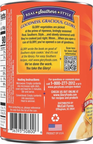 Glory Foods® Seasoned Southern Style Butter Beans Perspective: left