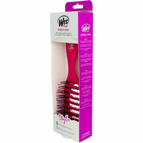 Wet Brush® Assorted Speed Dry Brush Perspective: left