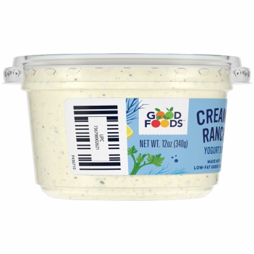 Good Foods™ Creamy Ranch Yogurt Dip Perspective: left