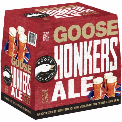 Goose Island Honkers Ale Perspective: left