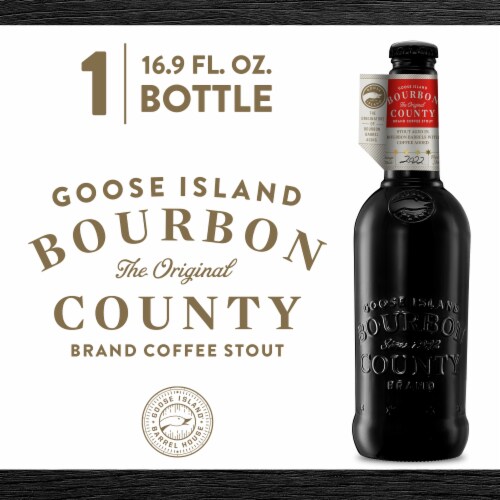 Goose Island Bourbon County Imperial Stout Coffee Beer Perspective: left