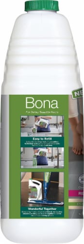 Bona Stone Tile & Laminate Floor Cleaner Refill Perspective: left