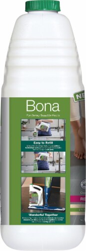Bona Stone Tile & Laminate Floor Cleaner Refill Perspective: left