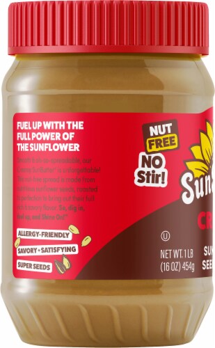 SunButter® Creamy Sunflower Spread Perspective: left