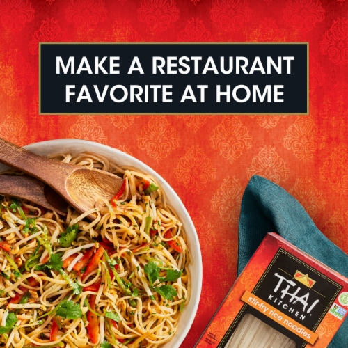 Thai Kitchen Gluten Free Stir Fry Rice Noodles Perspective: left
