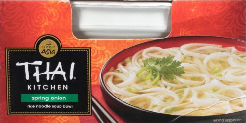 Thai Kitchen® Spring Onion Rice Noodle Soup Bowl Perspective: left