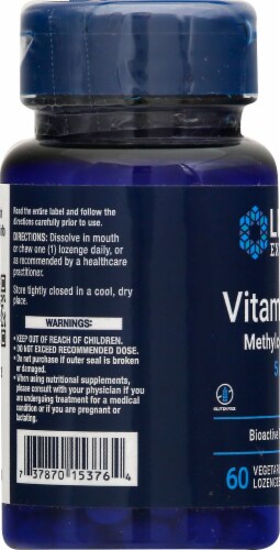 Vitamin B12 Lozenges 5mg Perspective: left