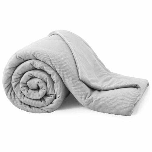 Ice Cooling Reversible Waffle Blanket for Summer Dual-side Comfort