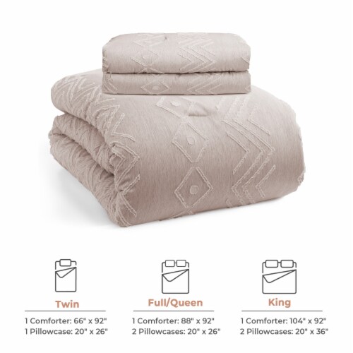King size sham dimensions sale