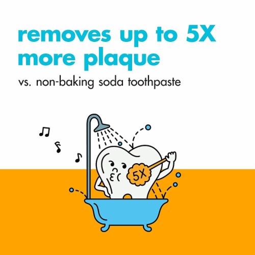 Advance White Baking Soda and Peroxide Toothpaste Fresh Mint (Pack of 8) Perspective: left