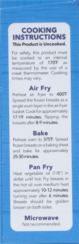 Bell & Evans Frozen Fully Cooked Boneless Skinless Breaded Chicken Breast Perspective: left