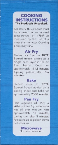 Bell & Evans® Breaded Chicken Patties Perspective: left