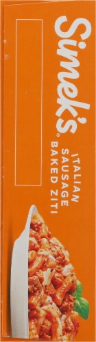 Simek's® Italian Sausage Baked Ziti Perspective: left