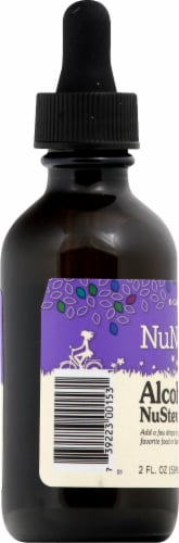 NuNaturals Vanilla NuStevia Herbal Supplement Perspective: left