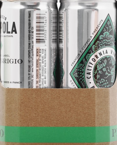 Francis Coppola Diamond Collection Pinot Grigio Perspective: left