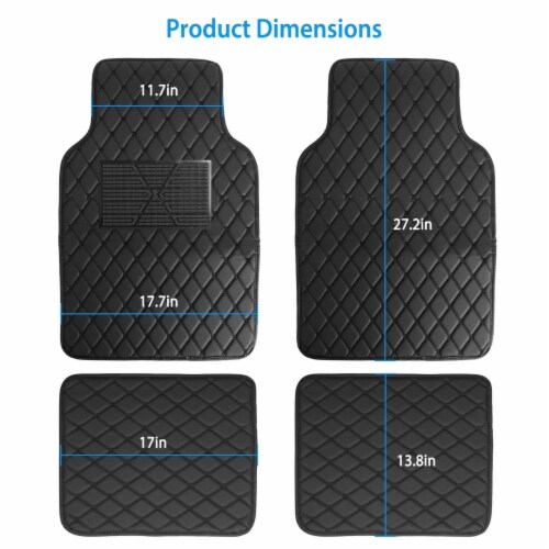Automotive Car Floor Mats Water Auto Carpet Front Rear Liner Pads