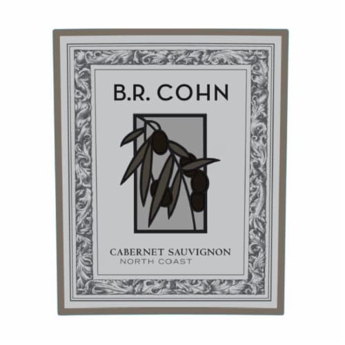 B.R. Cohn Silver Label Cabernet Sauvignon California Red Wine Perspective: left