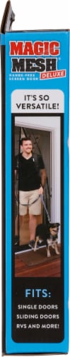 Magic Mesh® Magnetic Screen Door Perspective: left