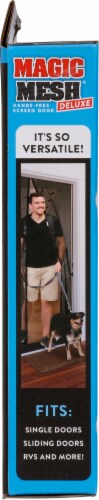 Magic Mesh® Magnetic Screen Door Perspective: left