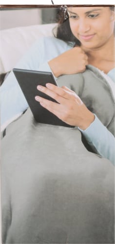 Sharper Image Calming Cozy Massaging Heating Wrap Perspective: left