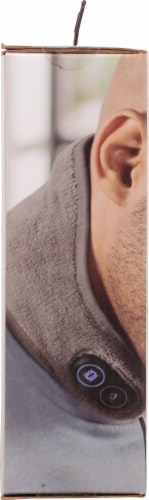 Sharper Image Calming Heat Massaging Neck Wrap Perspective: left