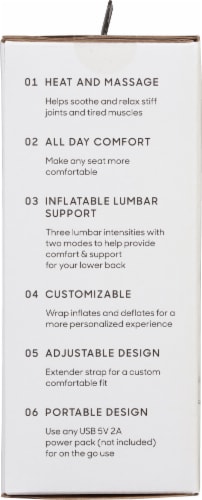 Sharper Image Calming Heat™ Back Wrap Perspective: left